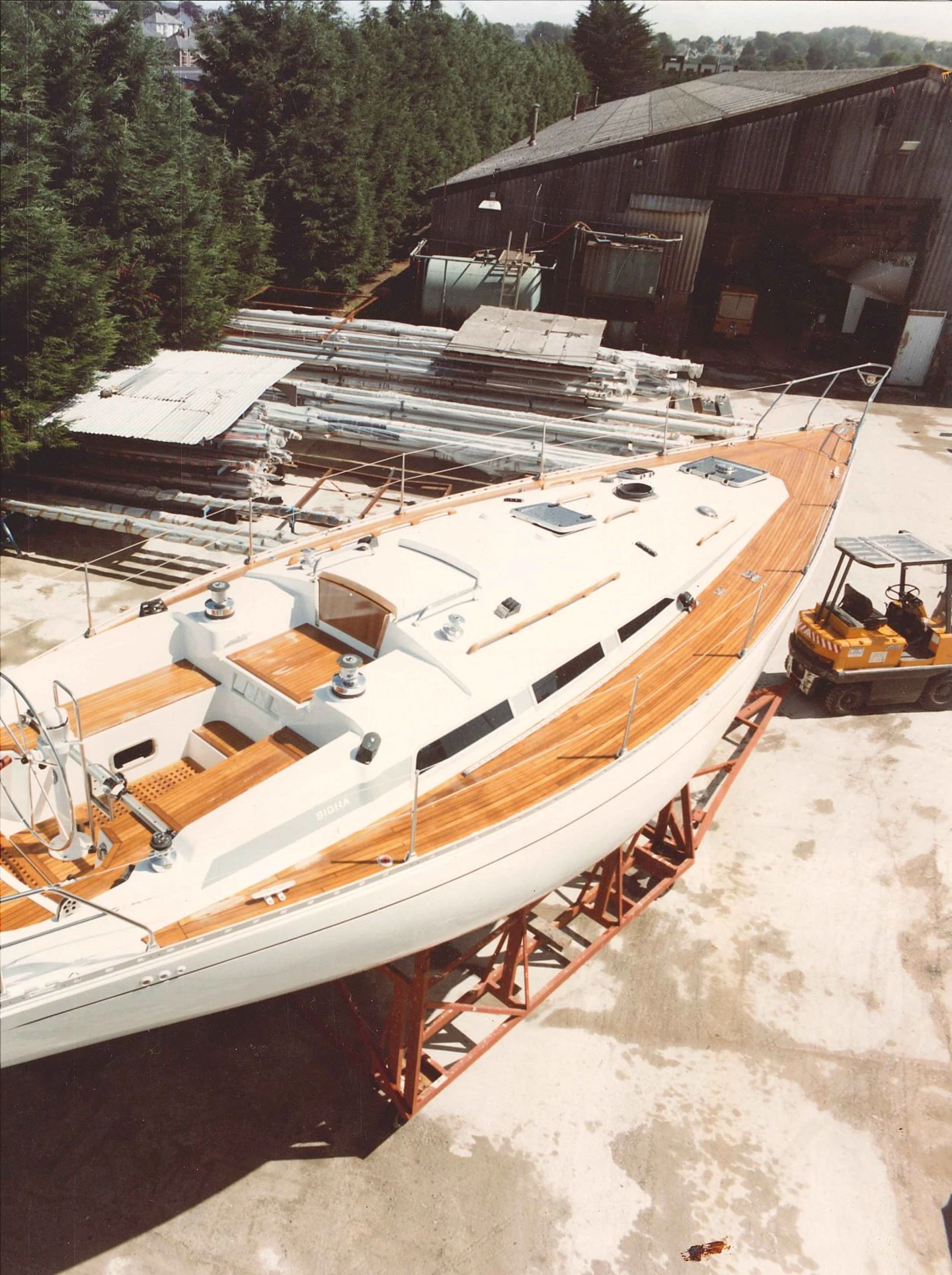 Princess 32 debut at London Boat Show 1970