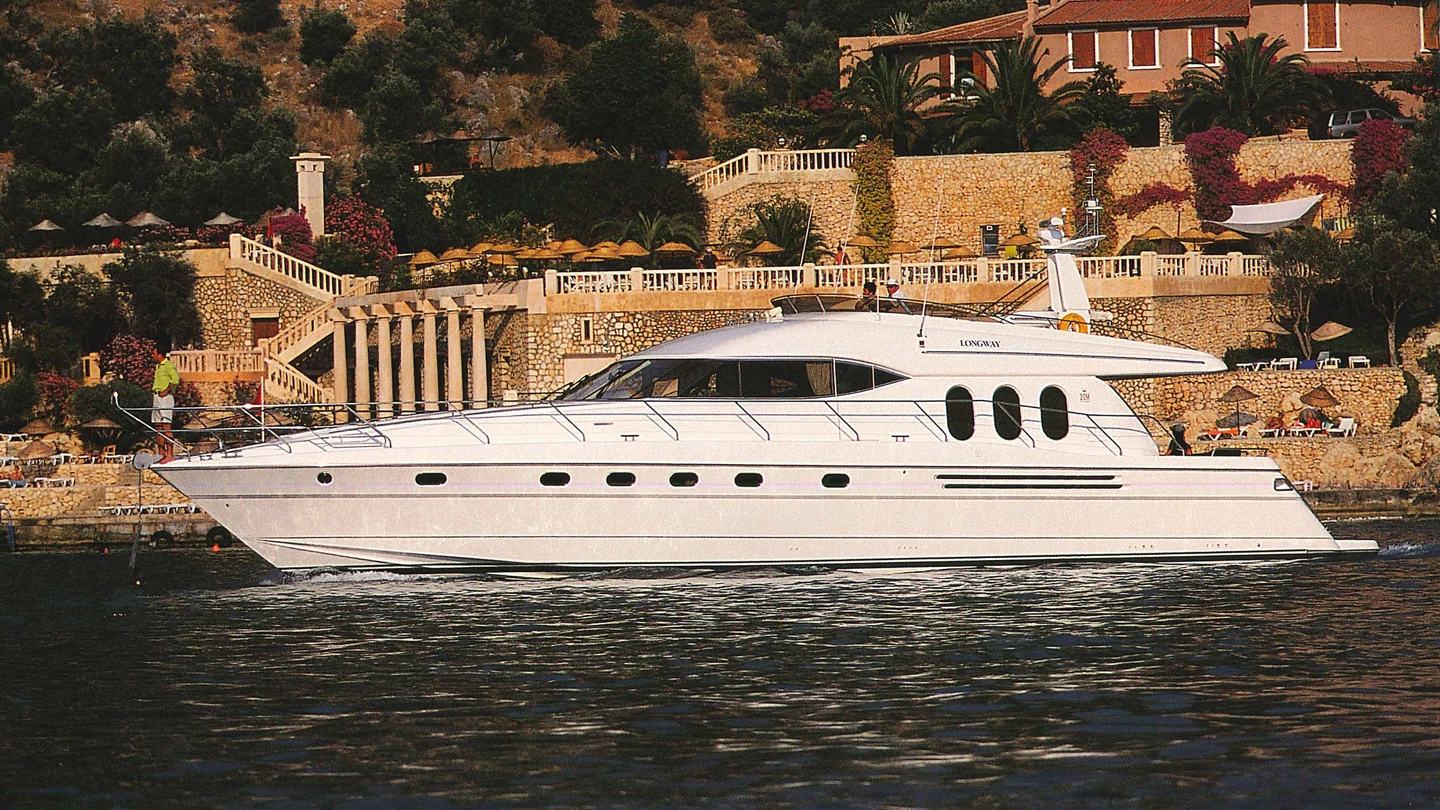 Princess 65 - Britain's largest production yacht 1990