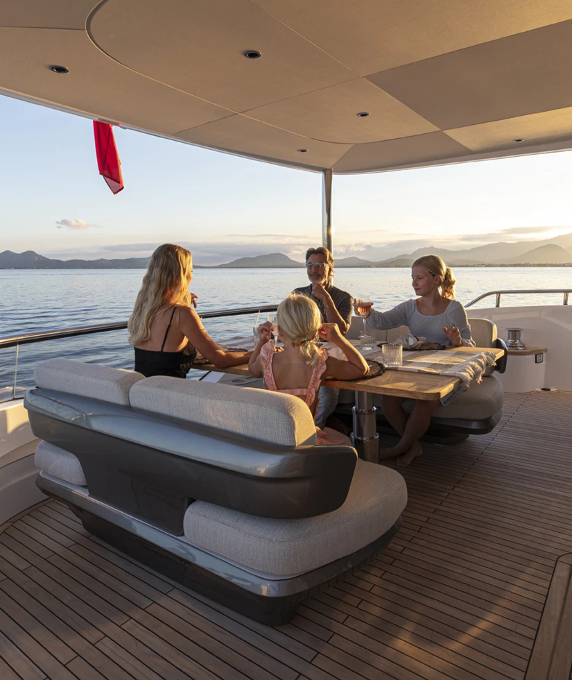 Luxury Yacht Exterior Detail